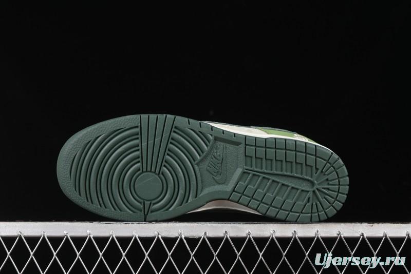 Nike SB Dunk Low UN Collaboration - Flying Spring Green Anniversary High-End Custom Low-Top Casual Skate Shoes - JH8310-959