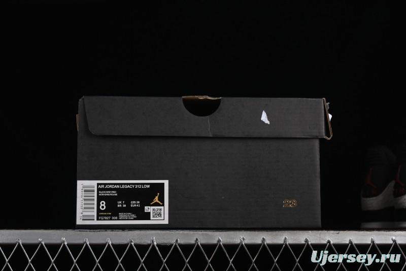 Nike Air Jordan Legacy 312 Low AJ312 Basketball Shoes with Velcro Strap - FQ7827-006