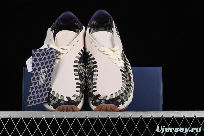 Nike Footscape Woven Asymmetrical Knit Low-Top Lifestyle Sneakers with Nike Air Cushion - FV3615-191