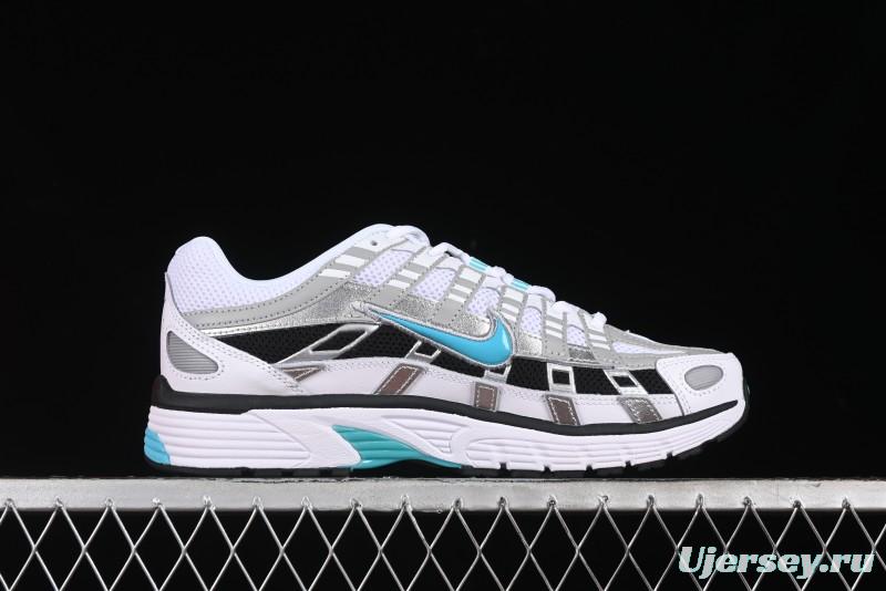 Nike P-6000 Prm Retro Casual Sneakers with Lightweight Design - CD6406-103