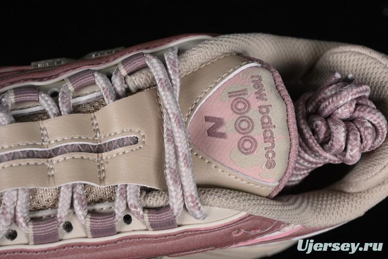 New Balance 1000 Series Retro Dad Style Low-Top Casual Running Shoes - M1000JG1