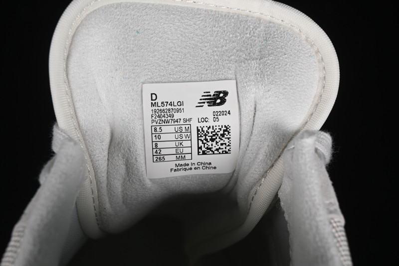 New Balance 574 Series Retro Casual Running Shoes - ML574LGI