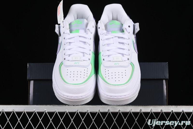 Nike Air Force 1 Shadow Low-Top Sneakers with Lightweight EVA Midsole and Anti-Slip RB Rubber Outsole - CU8591-103