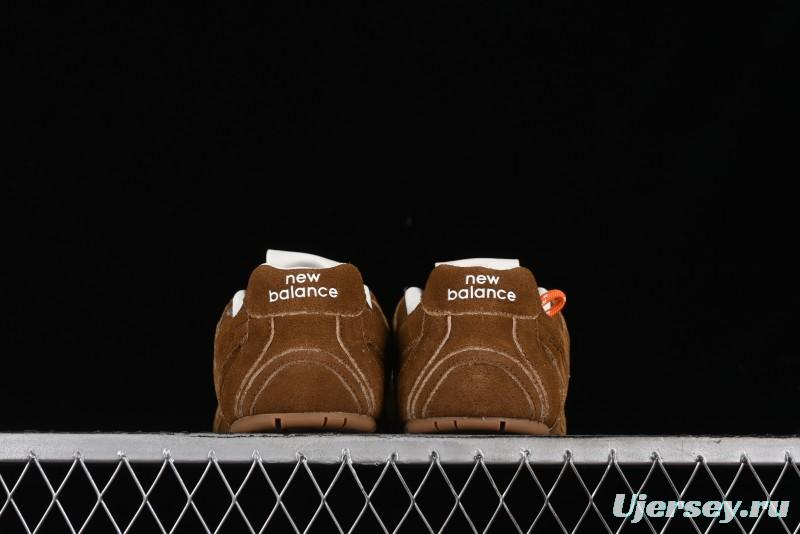 Miu Miu x New Balance 530 Low-Top Retro Running Shoes with Deconstructed Design - 38165