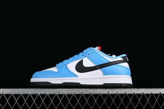 Nike Dunk Low Next Nature "N7" SB Casual Skate Shoes with Vibrant Color Blocking - HJ9088-488