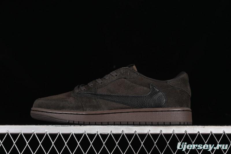 Nike Travis Scott x Air Jordan 1 Low OG Retro Sneakers - DM7866-202