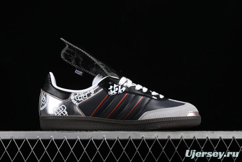 Adidas Originals Samba OG Low Top Casual Sneakers with Panda Mischief Design - IG1024