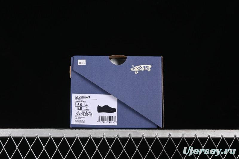 Vans Old Skool Premium Black Suede Retro Skate Shoes - VN000CXTBKA