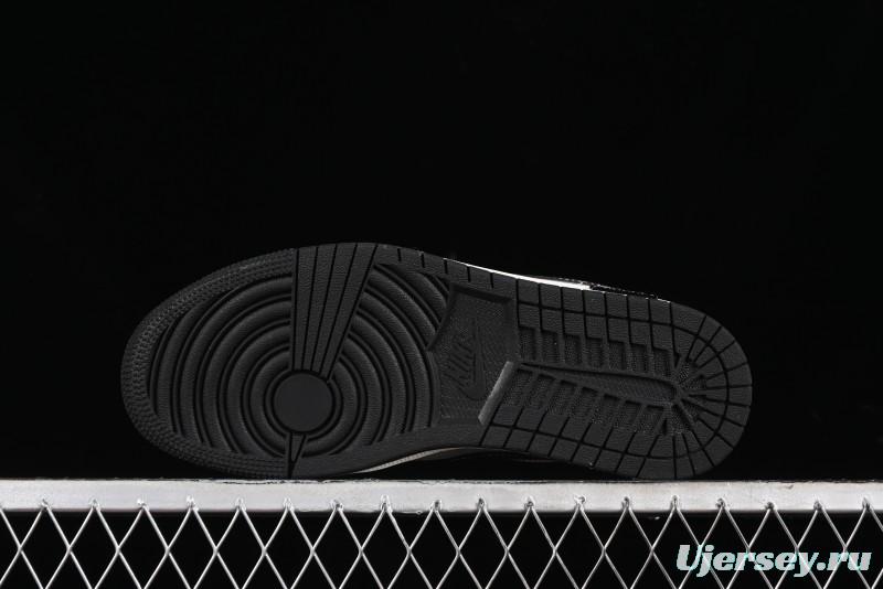 Nike Air Jordan 1 Low Retro Basketball Shoes Custom Starry Sky Design - SJ9950-012