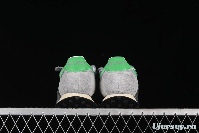 Nike Stussy Roshe Run LD-1000 Comfortable Versatile Non-Slip Durable Waffle Low-Top Casual Running Shoes - FQ5369-002