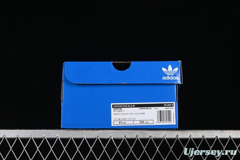 Adidas Originals Superstar XLG Shell Toe Platform Casual Sneakers - ID5735