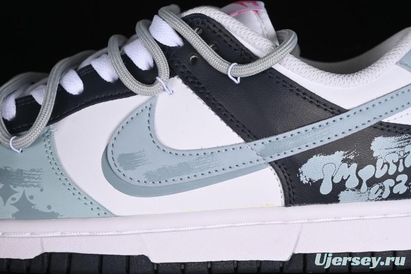 Nike Dunk Low Retro SB Graffiti Strap Casual Skate Shoes - FB9109-401