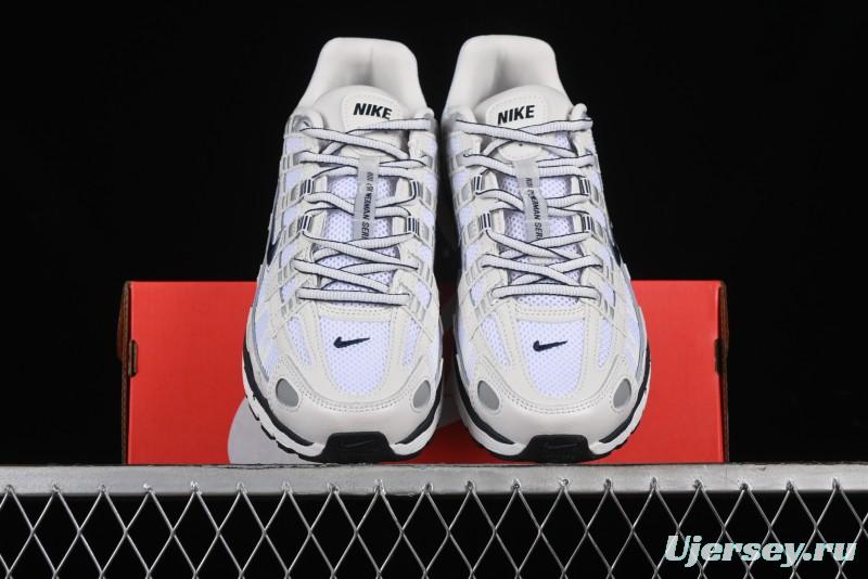 Nike P-6000 Prm Retro Casual Sneakers with Lightweight Design - CD6404-018