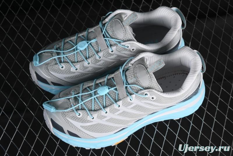 Hoka Mafate Three 2 Ultra-Lightweight Cushioned Trail Running Shoes - 1153931 WNN