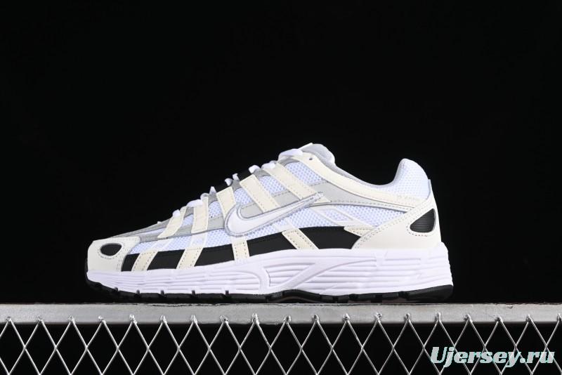 Nike P-6000 Prm Retro Casual Sneakers with Lightweight Design - CD6404-101