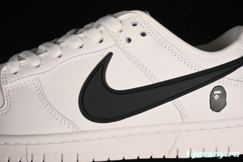 Nike SB Dunk Low x AMBUSH x BAPE Triple Collaboration Anniversary Edition Custom Low-Top Sneakers - XX2025-998