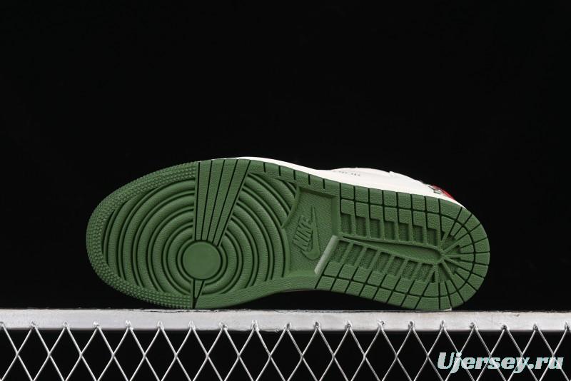 Nike Travis Scott x Fragment Design x Air Jordan 1 Low OG SP AJ1 Low-top Casual Sneakers - XY2688-114