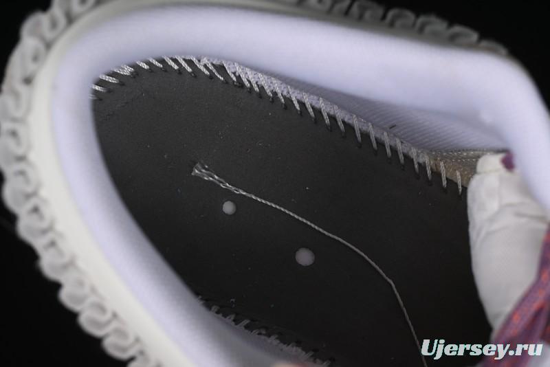 Nike Air Jordan 1 Low Retro Casual Sneakers with Smooth Leather and Suede - FQ8094-100