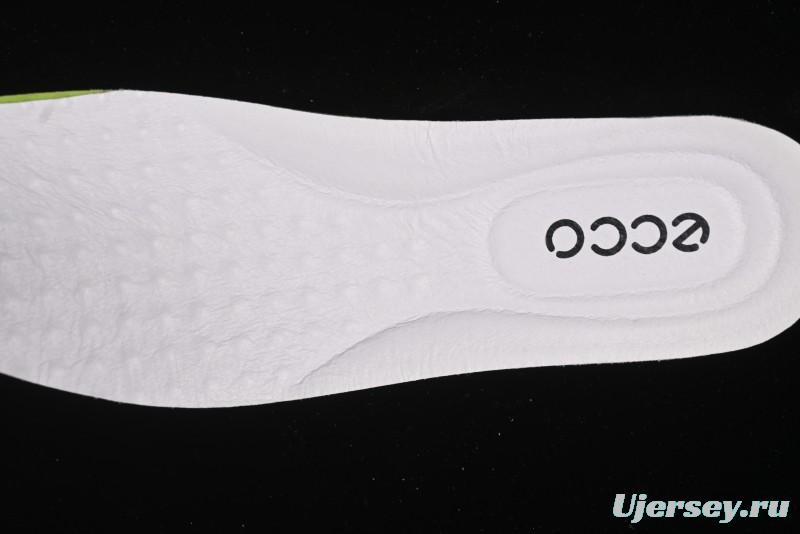 ECCO 2024 New Fashion Simple Versatile Genuine Leather White Sneakers - 61881301002