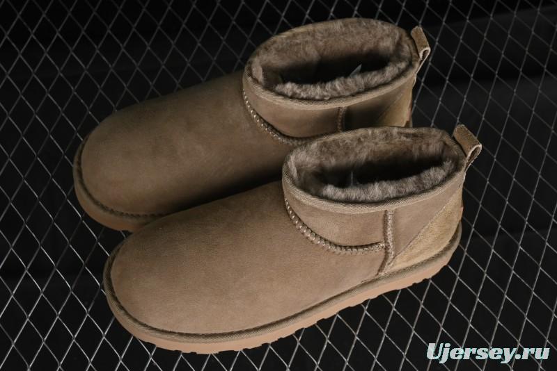 UGG Classic Ultra Mini Short Boots with Genuine Australian Sheepskin and TREADLITE Outsole - 1116109