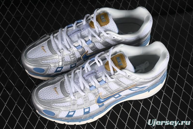 Nike P-6000 Prm Retro Casual Sneakers with Lightweight Design - HJ7246-100