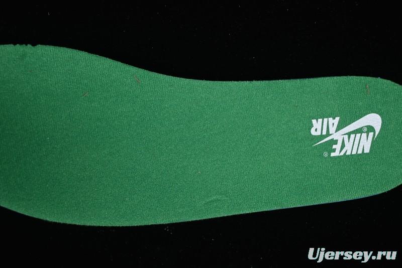 Nike Air Jordan 1 Low "Method of Make" Casual Sneakers in Green and Gold - FN5032-300