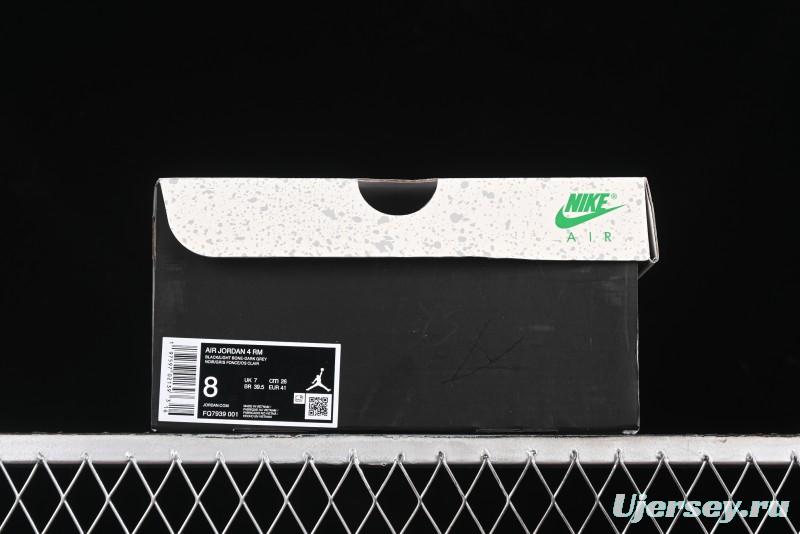 Nike Air Jordan 4 Retro Remastered Low-Top Basketball Shoes - FQ7939-001