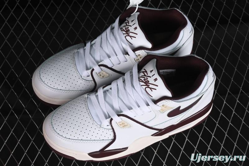 Nike Air Flight 89 Low Basketball Shoes with Air Cushion Technology - FQ8256-100