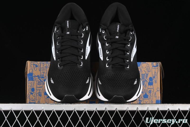 Brooks Ghost 15 Running Shoes with DNA LOFT V2 Cushioning and Breathable Air Mesh - 1103931D012