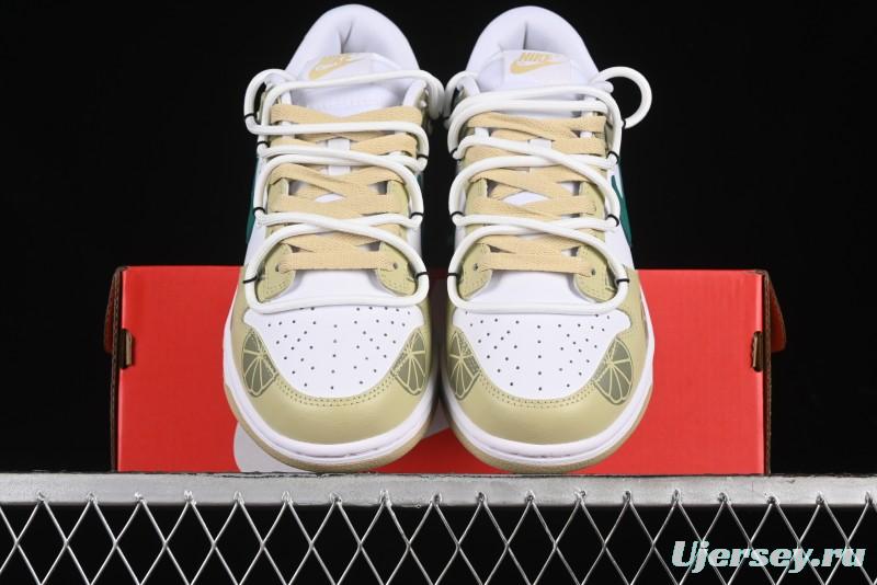 Nike Dunk Low SB Lemon Mojito Casual Skate Shoes - DV0833-100