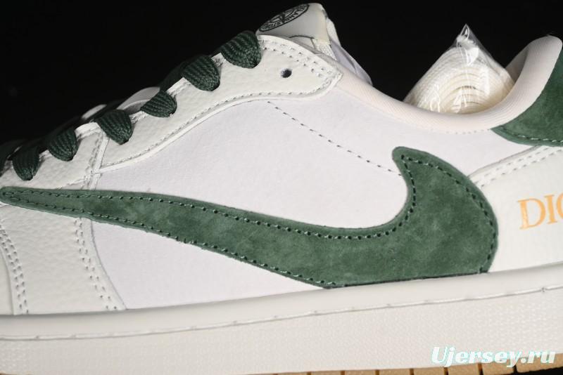 Nike Travis Scott x Fragment Design x Air Jordan 1 Low OG SP AJ1 Sneakers - JH6088-703