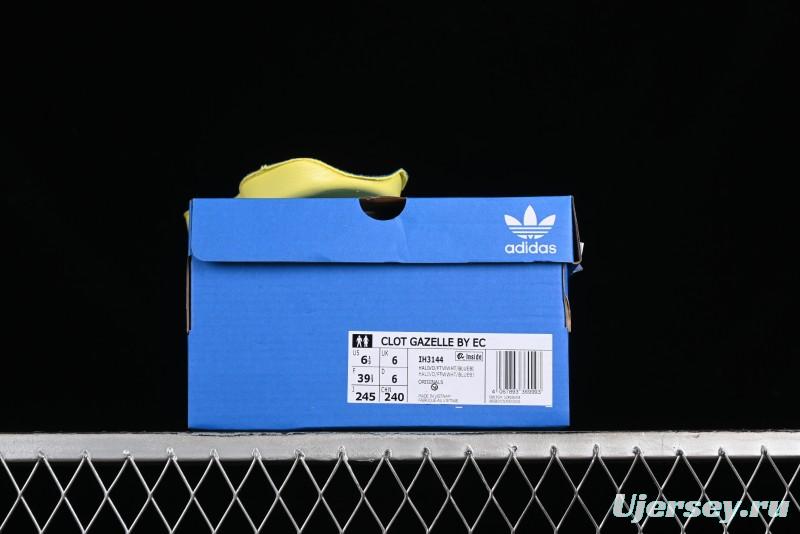 Adidas CLOT x Adidas Originals Gazelle IH3144 Retro Casual Slip-Resistant Wear-Resistant Low-Top Sneakers - IH3144