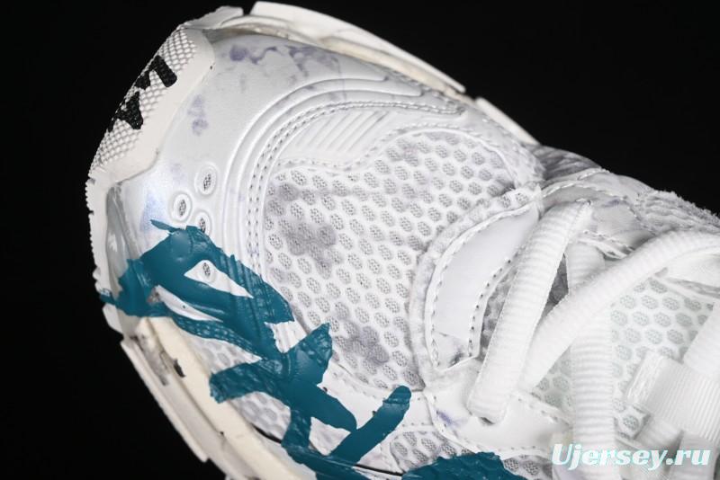 Balenciaga Runner Kith Four Color Retro Casual Shoes - W3RNY0133