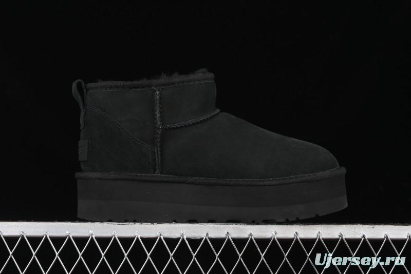 UGG Classic Ultra Mini Platform 3CM Wool Blend Mini Short Boots - 1135092