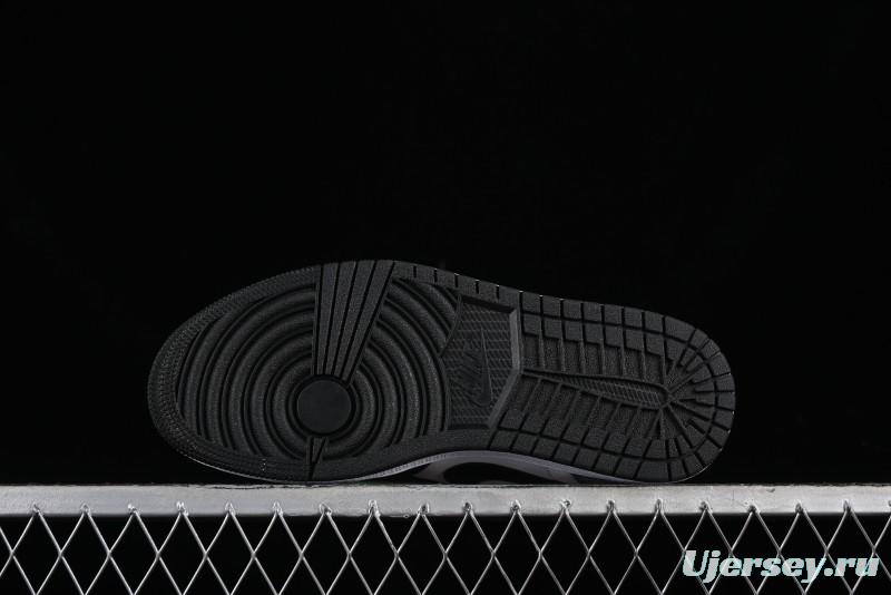 Nike Air Jordan 1 Low Retro Basketball Shoes with Cosmic Exploration Theme - 553558-132