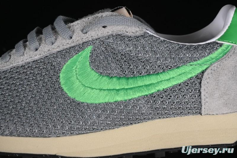Nike Stussy Roshe Run LD-1000 Comfortable Versatile Non-Slip Durable Waffle Low-Top Casual Running Shoes - FQ5369-002