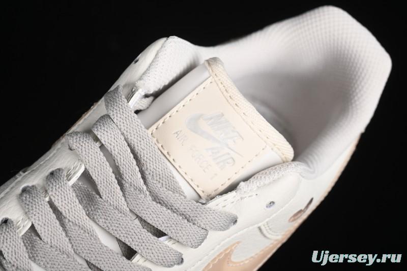 Nike Air Force 1 '07 Low Heart "Rate Beating" Casual Sneakers - CW1574-708