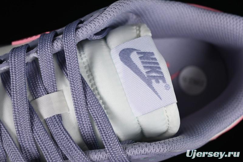 Nike SB Dunk Low White Blue Pink SB Shattered Backboard Casual Skate Shoes - DD1503-500