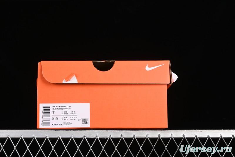 Nike Zoom Winflo 11 Moon Landing Mesh Breathable Running Shoes with Cushioning - FJ9509-103