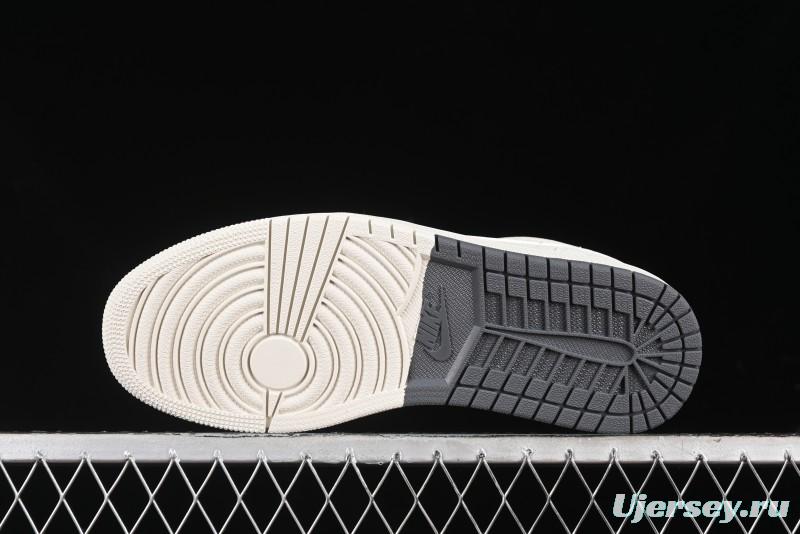 Nike Air Jordan 1 Low Retro Basketball Shoes Stone Island Collaboration - DC2024-025