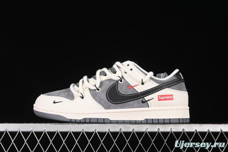 Nike SB Dunk Low Stussy Anniversary Edition Customized Low-Top Casual Sneakers - SJ2068-287