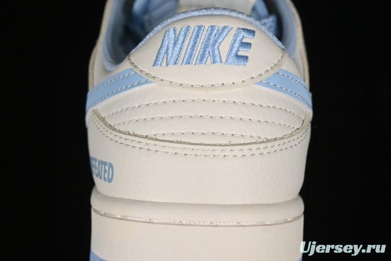 Nike SB Dunk Low UN Collaboration - Sky Blue Anniversary High-End Custom Low-Top Casual Skate Shoes - BB2699-212