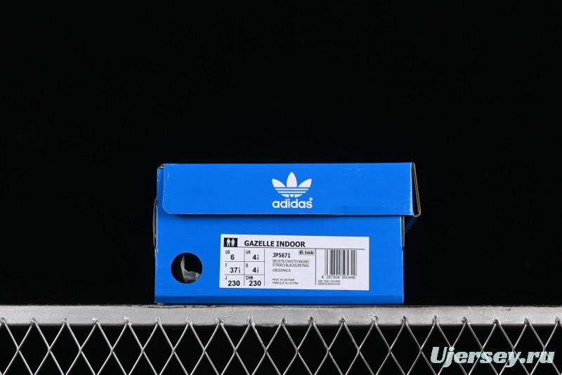 Adidas Originals Gazelle Indoor Retro Casual Anti-Slip Wear-Resistant Low-Top Sneakers - JP5671