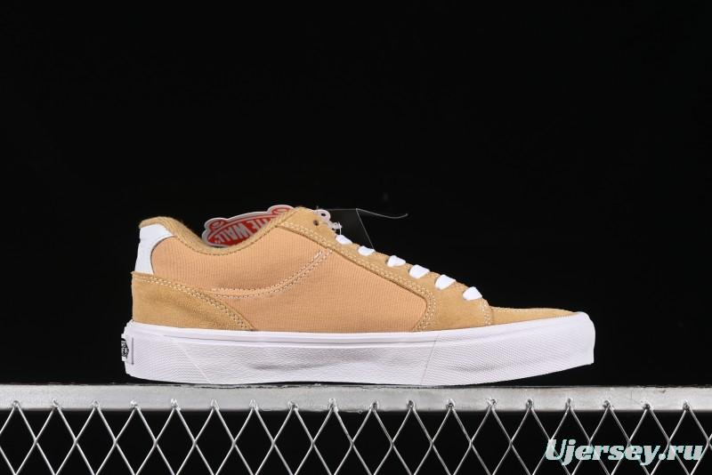 Vans Chukka Push Low-Top Skate Shoes in Beige with Slip-Resistant Sole - VN000CZW4MG