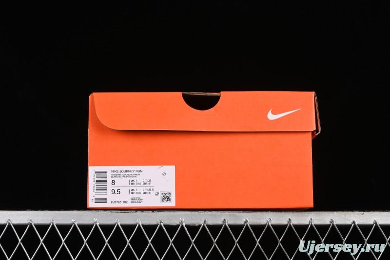 Nike Journey Run 2024 New Cushion Anti-Slip Wear-Resistant Low-Top Casual Running Shoes - FJ7765-102