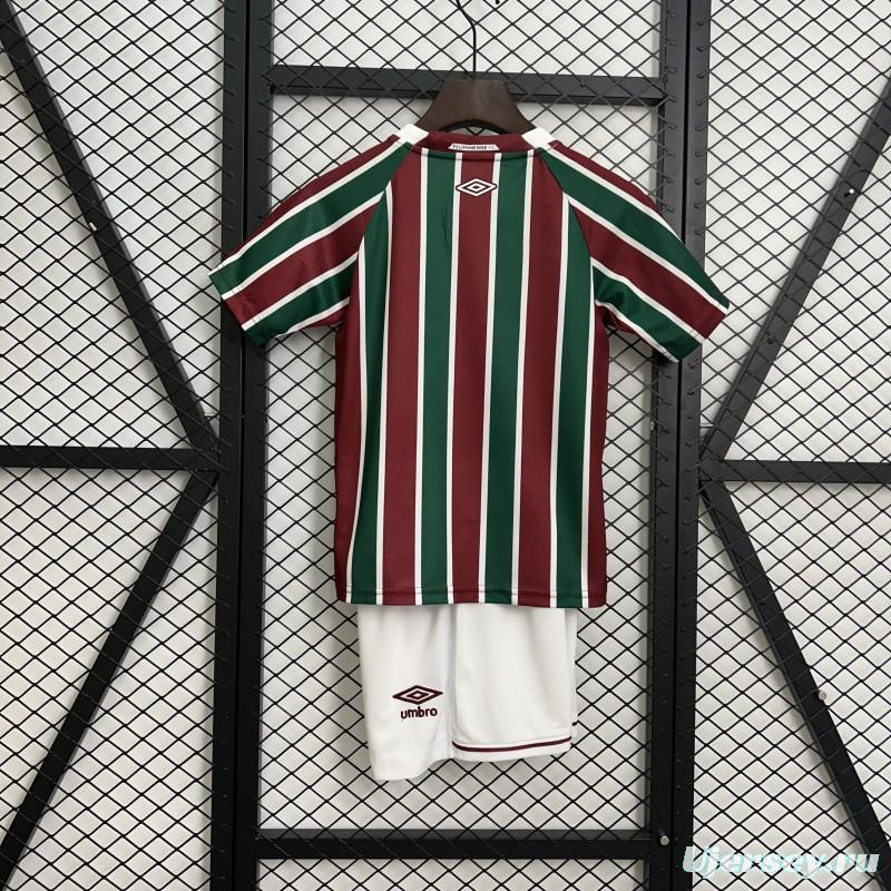 25/26 Kids Fluminense Home Size 16-28 Jersey