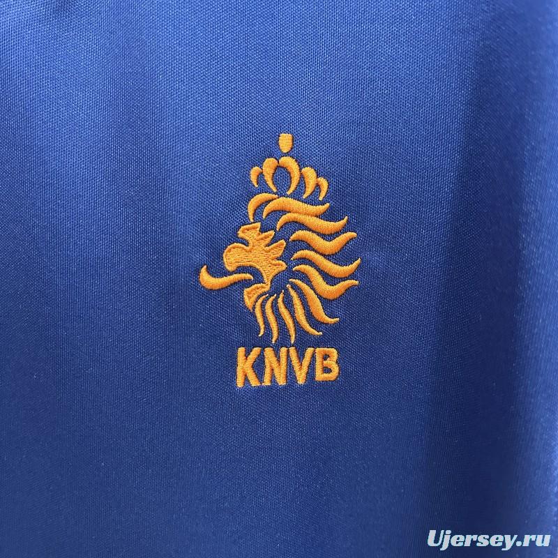1998 Retro Netherlands Home Retro Jersey