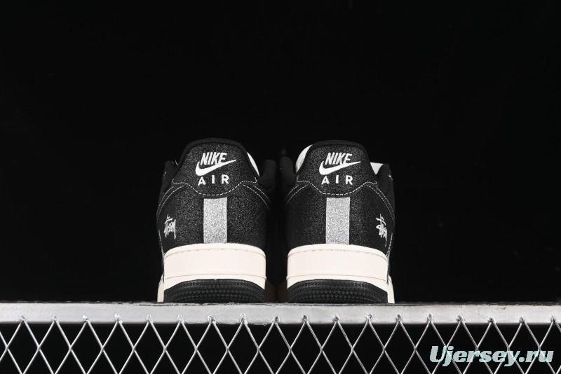 Nike Air Force 1 '07 Low Stussy Collaboration - Starry Sky Low-Top Casual Sneakers - XZ1968-518