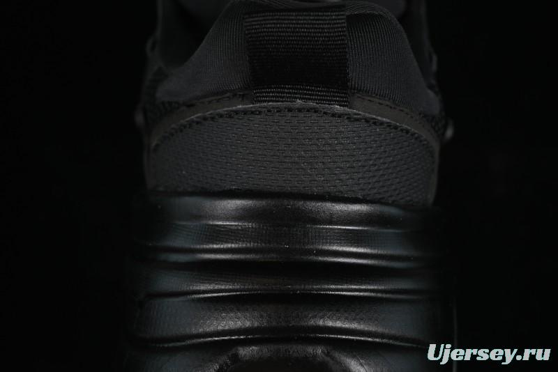 Nike Runtekk Run Retro Low-Top Running Shoes with Cushlon Midsole and Anti-Slip Design - HQ1582-001