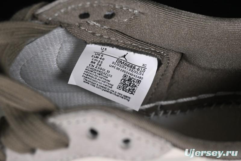 Nike Travis Scott x Fragment Design x Air Jordan 1 Low OG SP AJ1 Low-top Casual Sneakers - DM6688-610